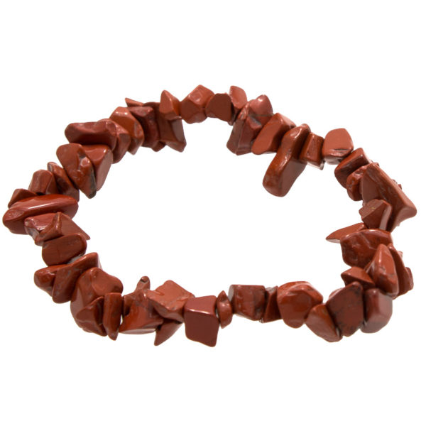 Jaspis, röd -armband