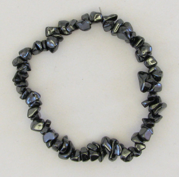 Hematit -armband