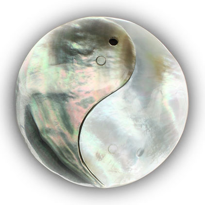 Musselhänge Yin Yang