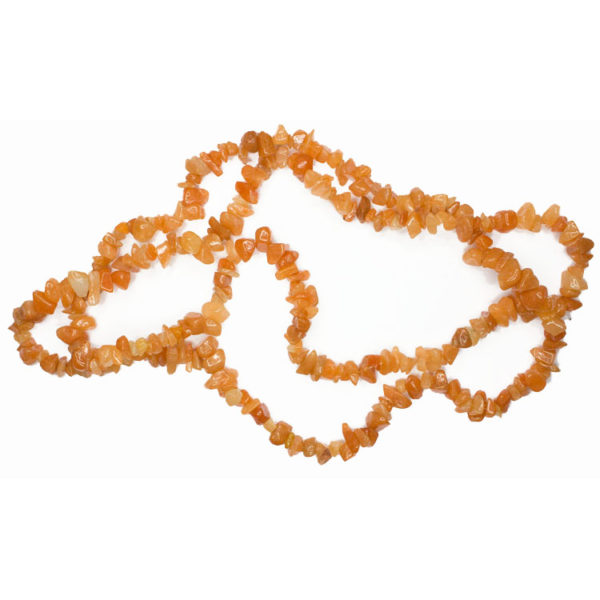 Karneol- halsband 90 cm