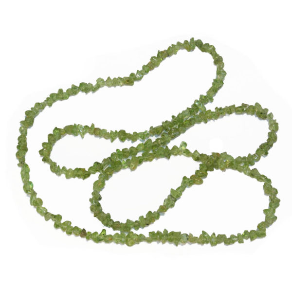 Peridot- halsband 90 cm