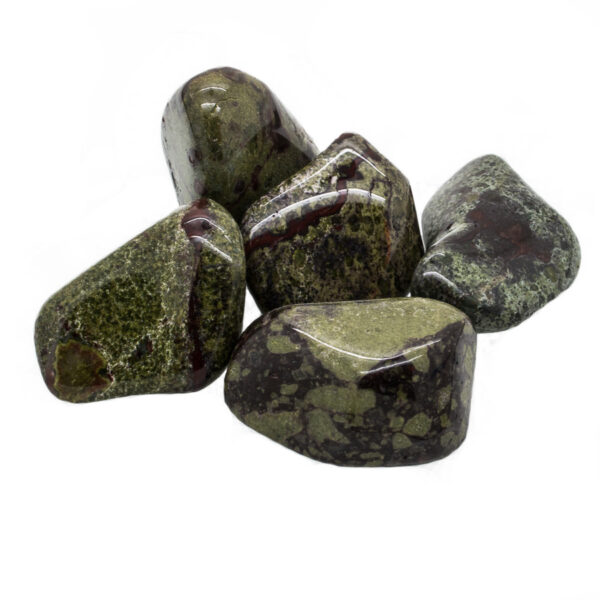 Epidot med jaspis 30-40 mm