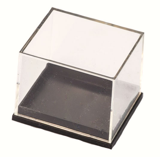 Ask, 41x35x32 mm. Svart botten